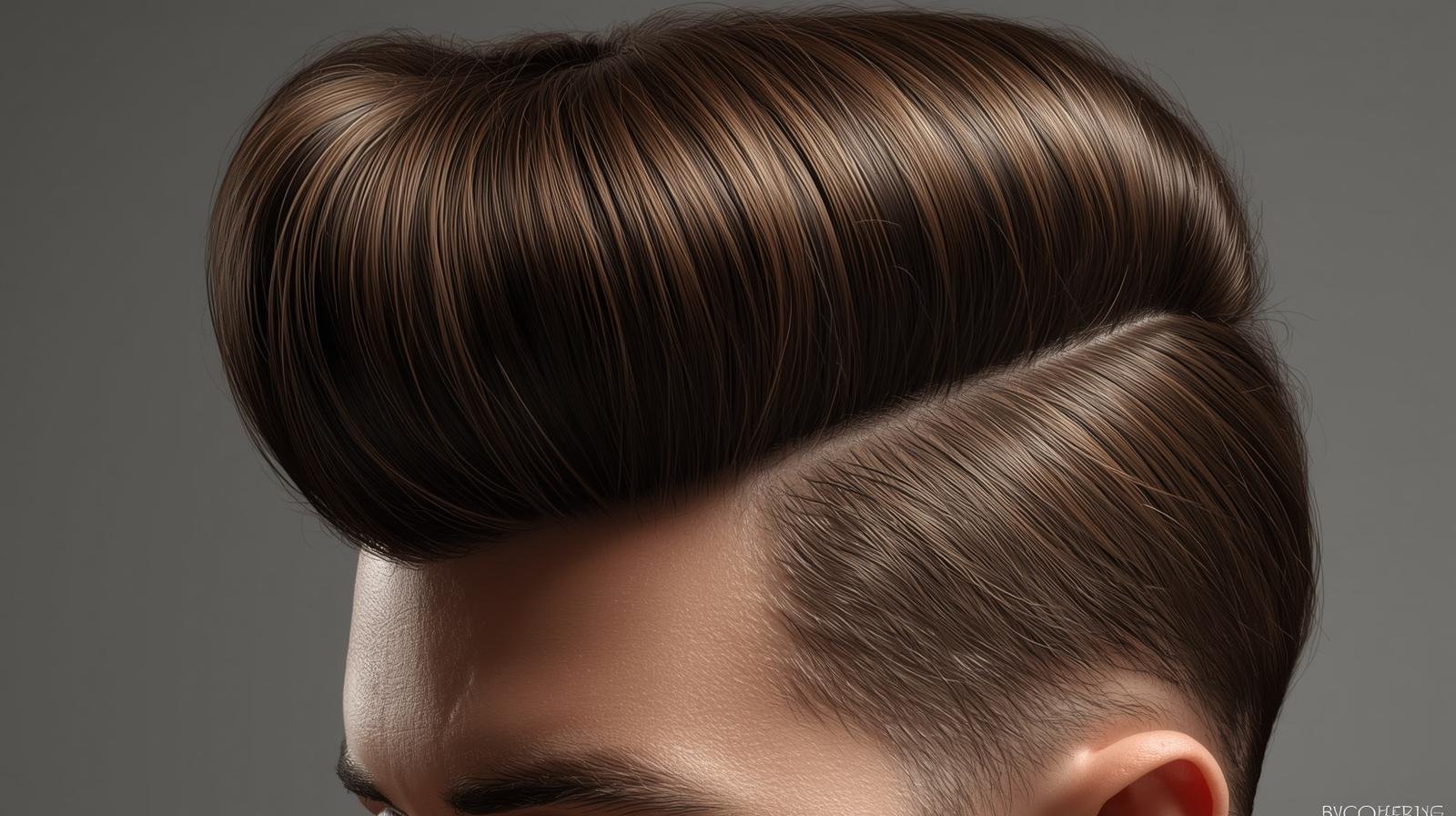 Modern Variations of the Pompadour Haircut