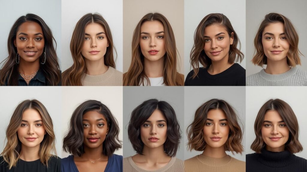 Best Hairstyles for Round Faces: Flattering Cuts for All