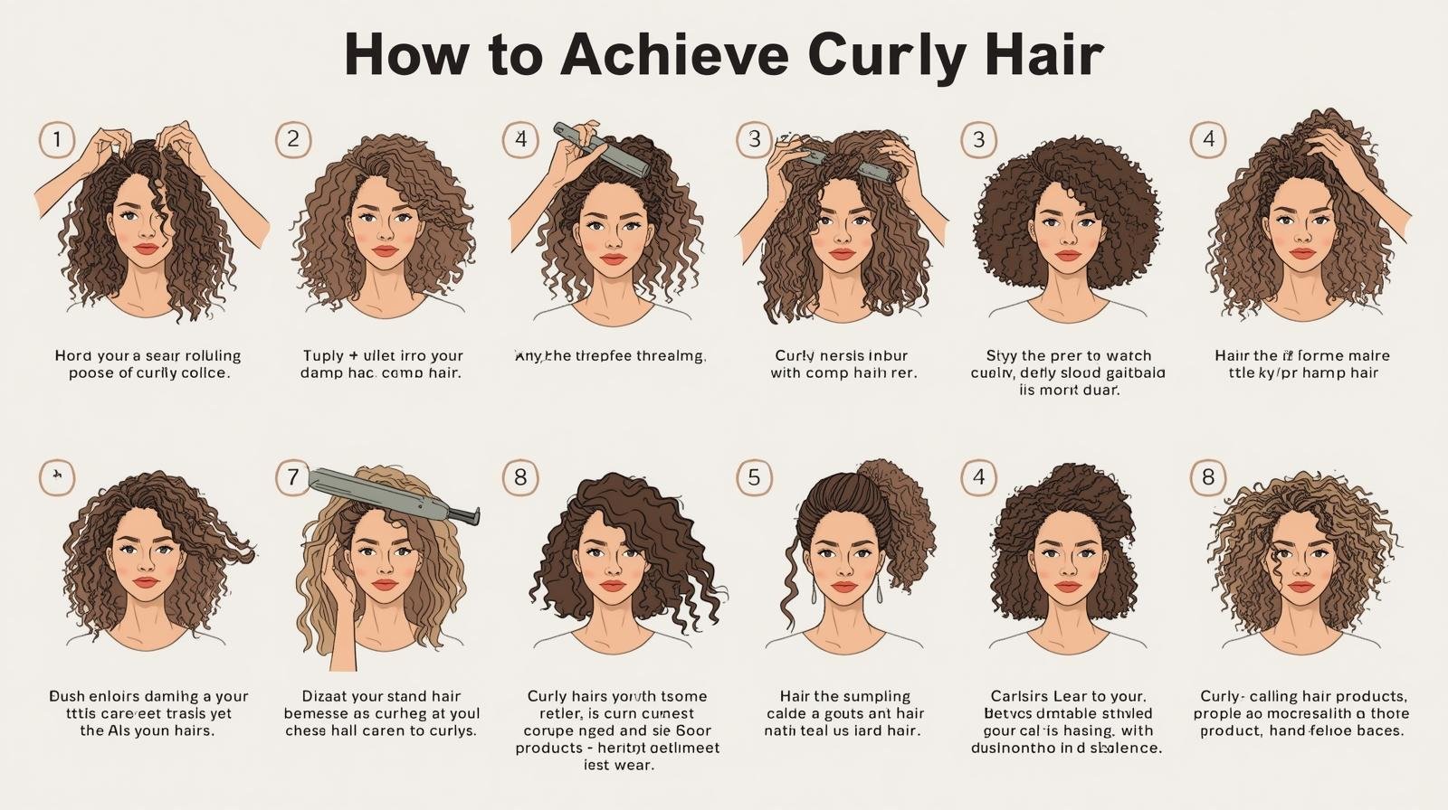 How to Get Curly Hair Overnight