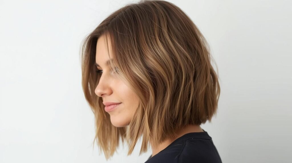 Low Maintenance Long Bob Haircut: Effortless & Chic