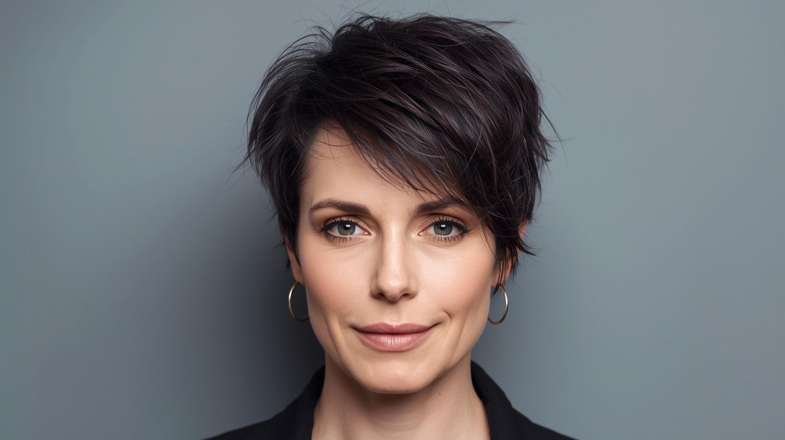 Popular Variations of the Edgy Messy Pixie Over 50