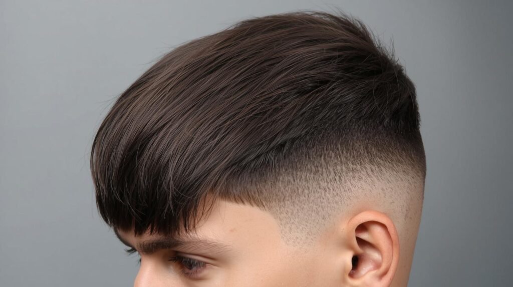 Textured Fringe Low Taper: Modern Haircut Guide