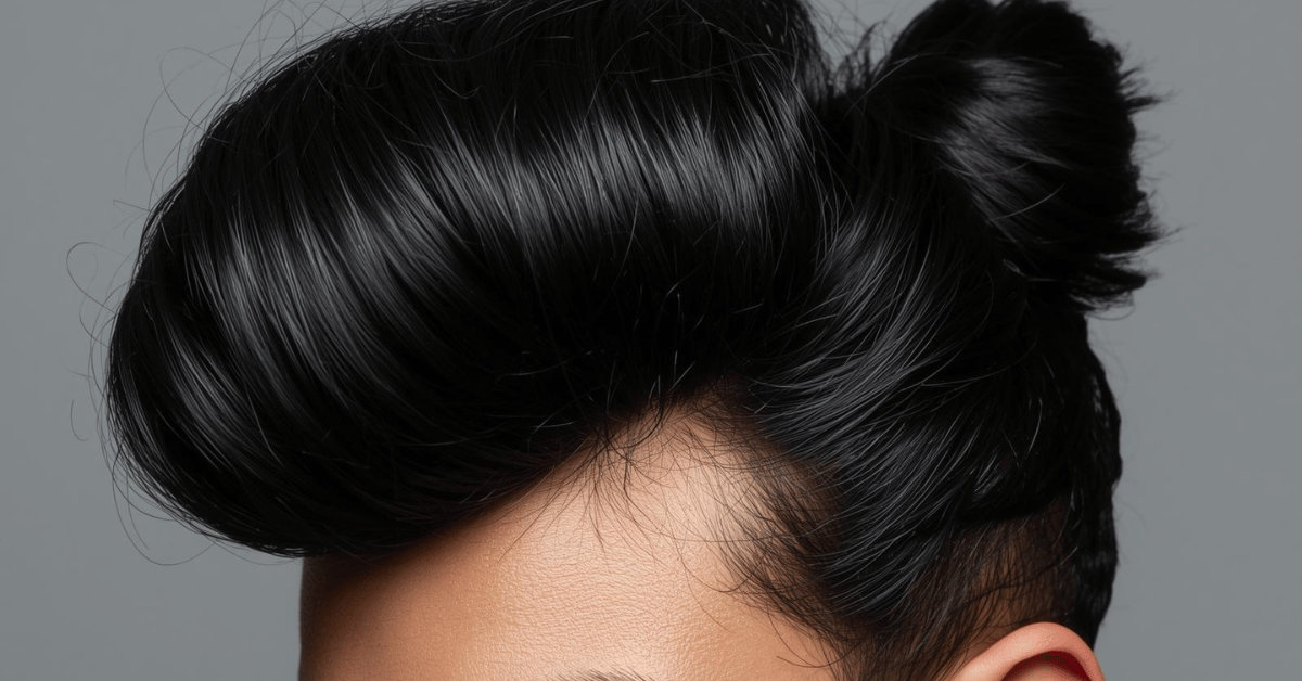 Bubble Hairstyle for Black Hair