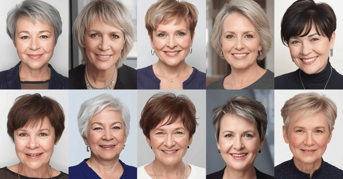 Best Pixie Haircuts for Women Over 60