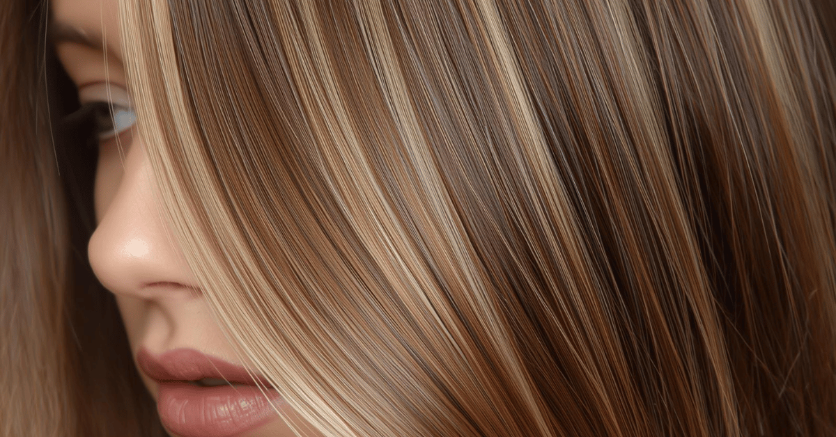 Natural Grey Hair with Lowlights: A Smart Blend