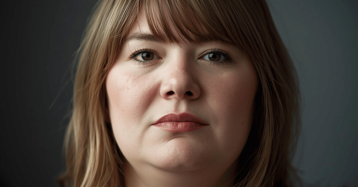 Why Medium-Length Hairstyles Work Best for Round Faces with a Double Chin