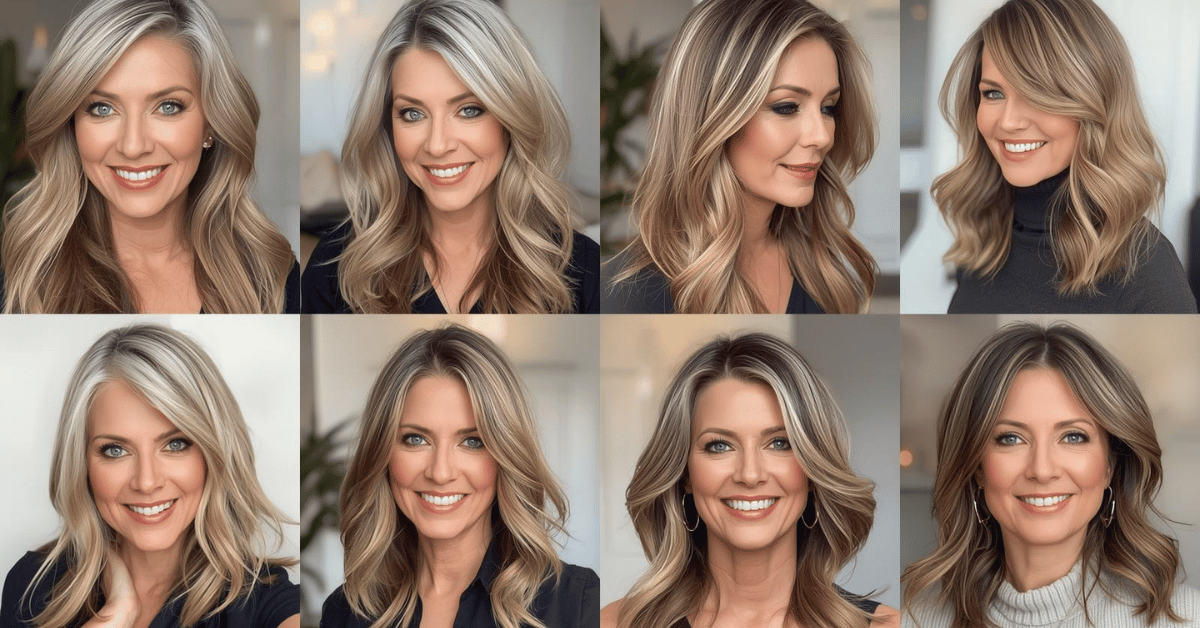 Best Layered Wash and Wear Hairstyles for Over 50