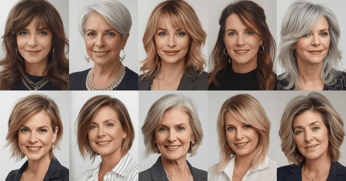 Tips for Maintaining Layered Wash and Wear Haircuts Over 50