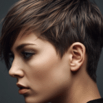 Edgy Feminine Undercut Pixie: Bold, Chic, and Effortless