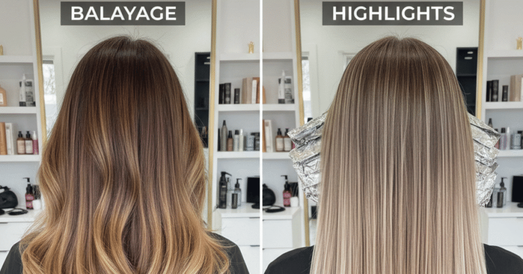 Difference Between Balayage and Highlights: Which One Should You Choose?