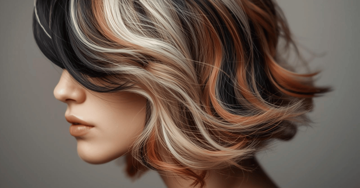 Who Should Try the Calico Hair Trend?