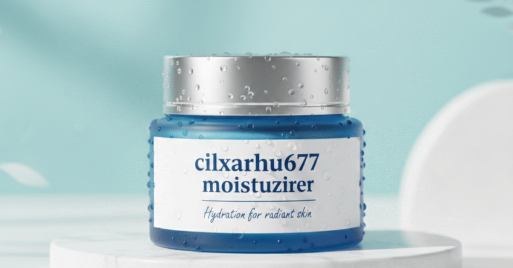 How Cilxarhu677 Moisturizer Transforms Daily Skincare