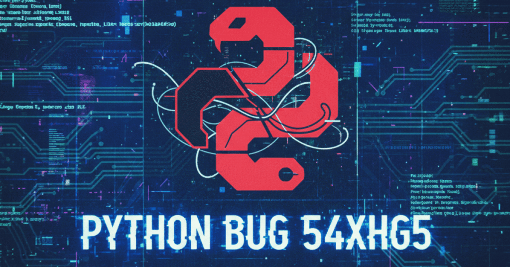 Python Bug 54axhg5: Causes, Fixes, and Solutions