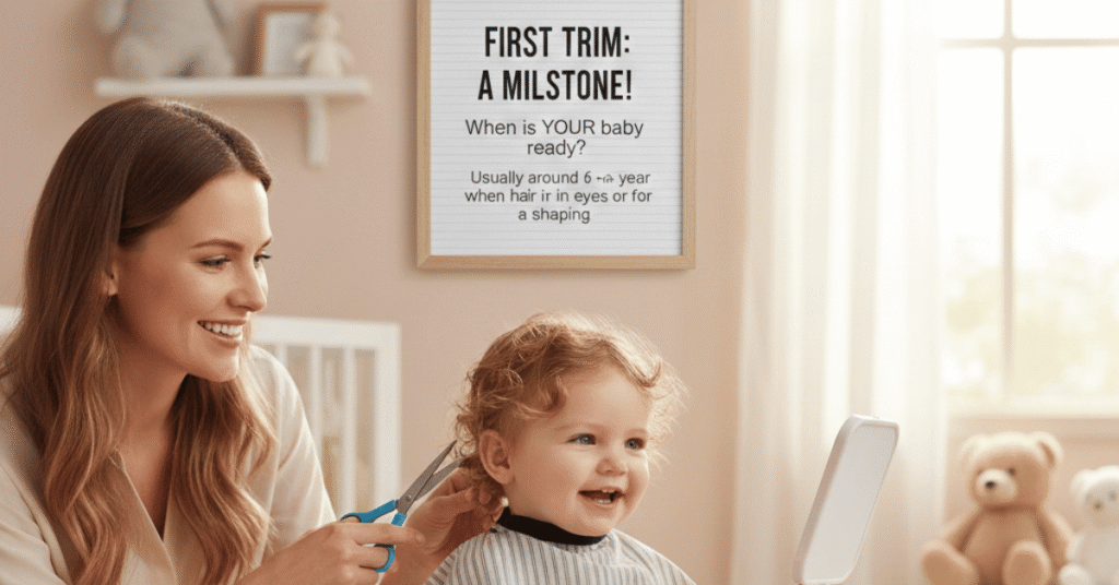 When Should Babies Have Their First Haircut? A Parent’s Complete Guide